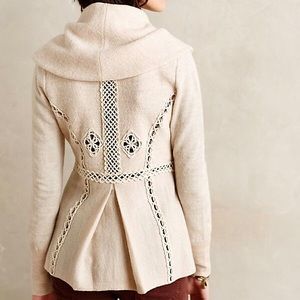 Anthropologie Angel of the North Wool Jacket
